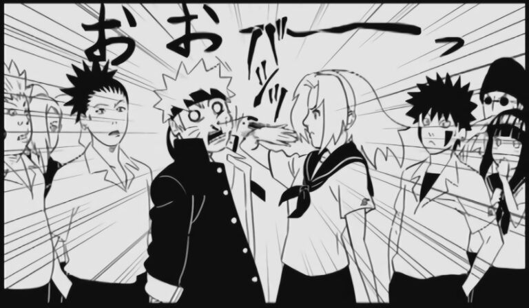 MUNDO PARALELO: Konoha Gakuen Naruto Colegial - DivertidoAnime
