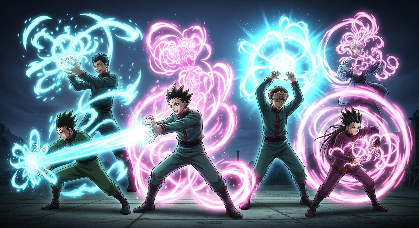 Como o NEN Funciona em HUNTER X HUNTER: Um Guia Completo para Mestres e Iniciantes!