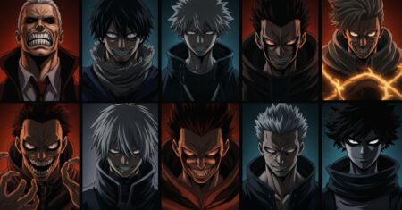 Os 10 VILÕES mais PODEROSOS de BOKU NO HERO e suas QUIRKS ASSUSTADORAS!